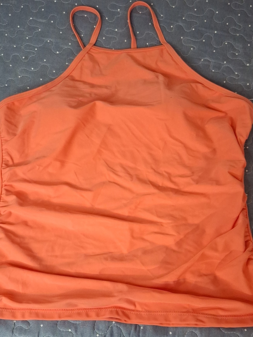 beachsissi Orange Tankini Swimsuit Size Large NWT